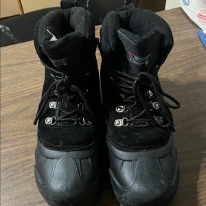 3M Thinsulate Black Winter & Rain Boots